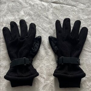 Target Men's Black Fleece Gloves
